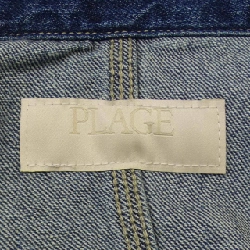 【Mã giảm giá】Áo khoác denim Plage 637321