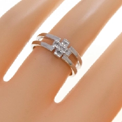 Nhẫn kim cương PT900 hình chữ thập - Hàng hiệu Authentic 847654