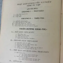PHẬT GIÁO CƯƠNG YẾU VÀ THIỀN TÔNG TU TẬP - DỊCH GIẢ: HIỂN CHƠN 778927