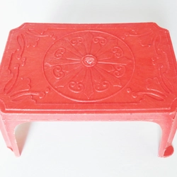 Mô hình bàn nhựa mini trong bộ chơi đồ hàng xưa phiên bản tuổi thơ 9x 454781