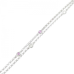 750WG/750PG Dây chuyền Sapphire 1.49CT - Hàng hiệu Chính hãng 860041