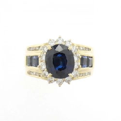 Nhẫn Sapphire K18YG 3.61CT - Hàng hiệu Chính hãng 849063