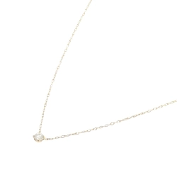 K18YG Dây chuyền kim cương 0.315CT H SI2 3EXT - Hàng hiệu Chính hãng 875456