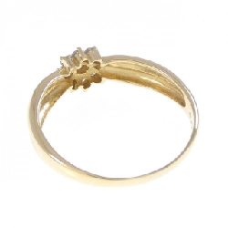 Nhẫn kim cương hoa K18YG 0.22CT - Hàng hiệu Authentic 851835