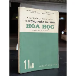 Câu hỏi giáo khoa phương pháp giải tính học học 11ab - một nhóm người