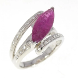 Nhẫn Tourmaline PT900 1.96CT - Hàng hiệu Chính hãng