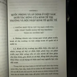 Tác động của kinh tế thị trường và hội nhập kinh tế quốc tế đối với quốc phòng an ninh… 701776