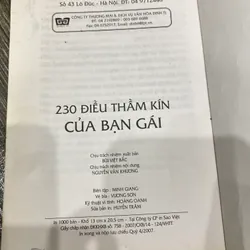 230 ĐIỀU THẦM KÍN CỦA BẠN GÁI***TẶNG QUÀ 0Đ FREESHIP 688395
