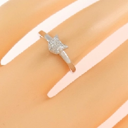 Nhẫn kim cương K18WG mèo 0.08CT - Hàng hiệu Authentic 852731