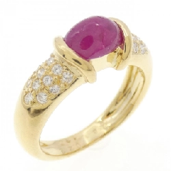 Nhẫn Ruby K18YG 1.20CT - Hàng hiệu Chính hãng