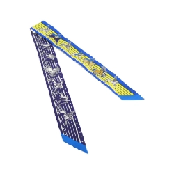 【Sản phẩm chưa sử dụng】Khăn quàng cổ Hermès PANI LA SHAR PAWNEE 063587S