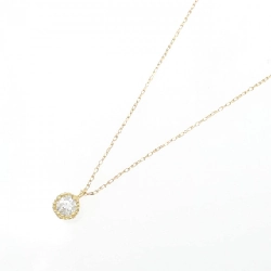 K18YG Solitaire Dây chuyền kim cương 0.31CT - Hàng hiệu Chính hãng 848319