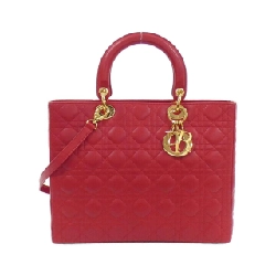 【Vintage】Christian Dior Lady Dior Large CAL44560 Bag