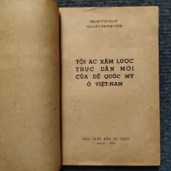 Tội ác xâm lược thực dân mới của đế quốc Mỹ ở Việt Nam 1011247