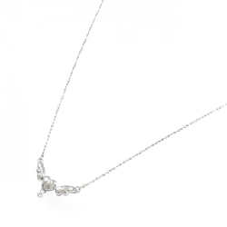 Dây chuyền kim cương hình trái tim PT900/PT850 0.02CT - Hàng hiệu Chính hãng 857275