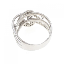 Nhẫn kim cương hình trái tim K18WG 0.30CT 671161