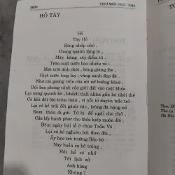 Thơ mới 1932 - 1945 tác giả và tác phẩm  994763