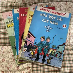 5 tập Những cuộc phiêu lưu của Spirou và Fantasio 