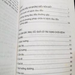 MÓN ĂN BÀI THUỐC CHỮA BỆNH ĐAU ĐẦU  - 190 trang, nxb: 2010 363186