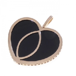 750PG Mặt dây chuyền hình trái tim Onyx - Hàng hiệu Chính hãng 863399