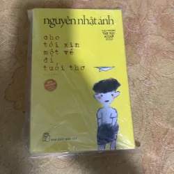 COMBO NGUYỄN NHẬT ÁNH: CHO TÔI XIN MỘT VÉ ĐI TUỔI THƠ- CẢM ƠN NGƯỜI LỚN bìa cứng bản đặc b