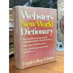 WESTER'S NEW WORLD DICTIONARY 161445