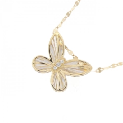 K18YG Bướm Kim Cương Dây Chuyền 0.01CT - Hàng hiệu Chính hãng 862740