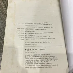 SÁCH NGỮ VĂN 11 TẬP 2 ** QUÀ TẶNG 0Đ CHO ĐƠN MUA SP TRONG SHOP 674883