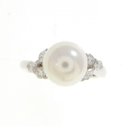 Nhẫn ngọc trai Akoya PT900 8.6mm 665801