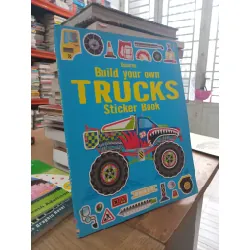 Build your own TRUCKS Sticker Book - Usborne 593864