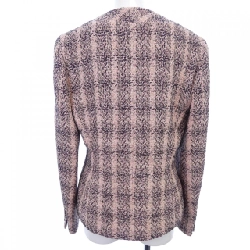 【Mã giảm giá】【Cổ điển】Áo khoác không cổ CHANEL 642365