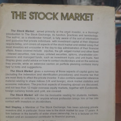 Neil F Stapley - THE STOCK MARKET (Thị trường chứng khoán, song ngữ Anh - Việt) 505449