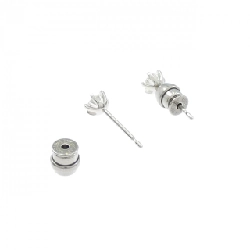 PT900/ST Bông tai kim cương 0.254CT 0.255CT F VS1-2 3EXT-EXT - Hàng hiệu Chính hãng 874491