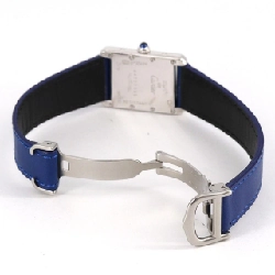 Cartier Must Tank SM W1014054 Bạc Quartz - Hàng hiệu Chính hãng 876554