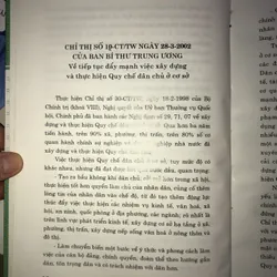 Các văn bản của Đảng, nhà nước về dân chủ ở cơ sở 736772