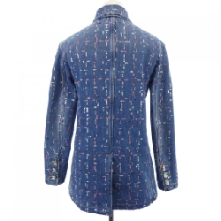CHANEL METIERS D’ART LOOK 38 P75259V66855 Áo khoác denim - Hàng hiệu Authentic 819532
