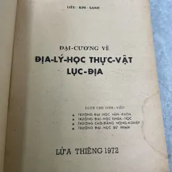 ĐẠI CƯƠNG VỀ ĐỊA LÝ HỌC THỰC VẬT LỤC ĐỊA - LIÊU KIM SANH 931474