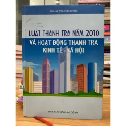 Luật thanh tra 2010 và hoạt động thanh tra kinh tế xã hội - Thanh tra chính phủ 716665