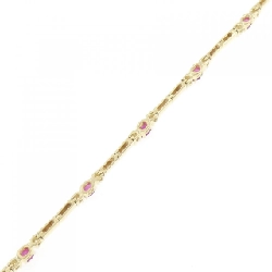 Bông tay ruby 750YG - Hàng hiệu Authentic 873859