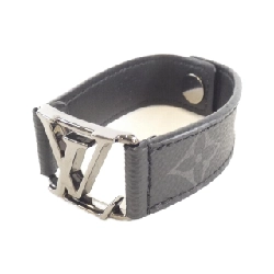 Vòng tay Louis Vuitton Monogram Eclipse Braclet Hockenheim 21cm M6295D