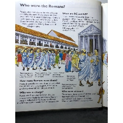 Who were the Romans? BÌA CỨNG mới 85% bẩn nhẹ USBORNE HPB3107 NGOẠI VĂN 450778