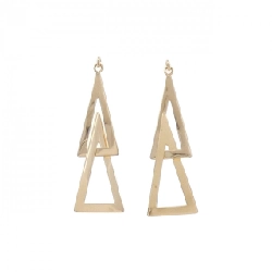 K18YG Bông tai - Hàng hiệu Chính hãng