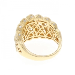 Nhẫn kim cương K18YG 0.85CT 670914