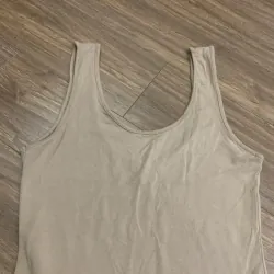 Váy thun ôm màu be size S 934628