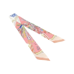 【Sản phẩm chưa sử dụng】Hermès BOUQUETS SELLIER Twilly 062842S khăn quàng