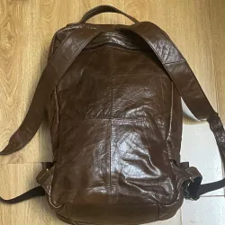 Balo nam 27x42x14 da thật 2hand 1013069