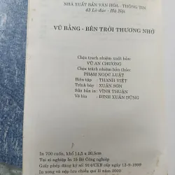 Vũ Bằng bên trời thương nhớ - Văn Giá 1028969