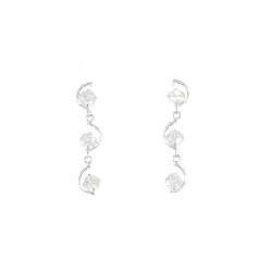 K10WG Bông tai hình khối - Hàng hiệu Chính hãng