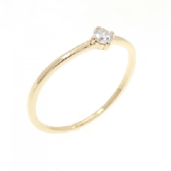 Nhẫn kim cương Solitaire K18YG 0.06CT - Hàng hiệu chính hãng