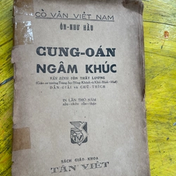 CUNG OÁN NGÂM KHÚC- ÔN NHƯ HẦU